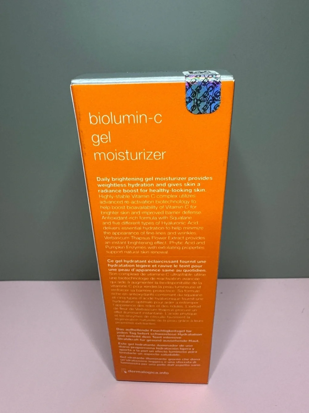Dermalogica Biolumin-C Gel Moisturizer - New! 1.7 fl oz. - Picture 3 of 4